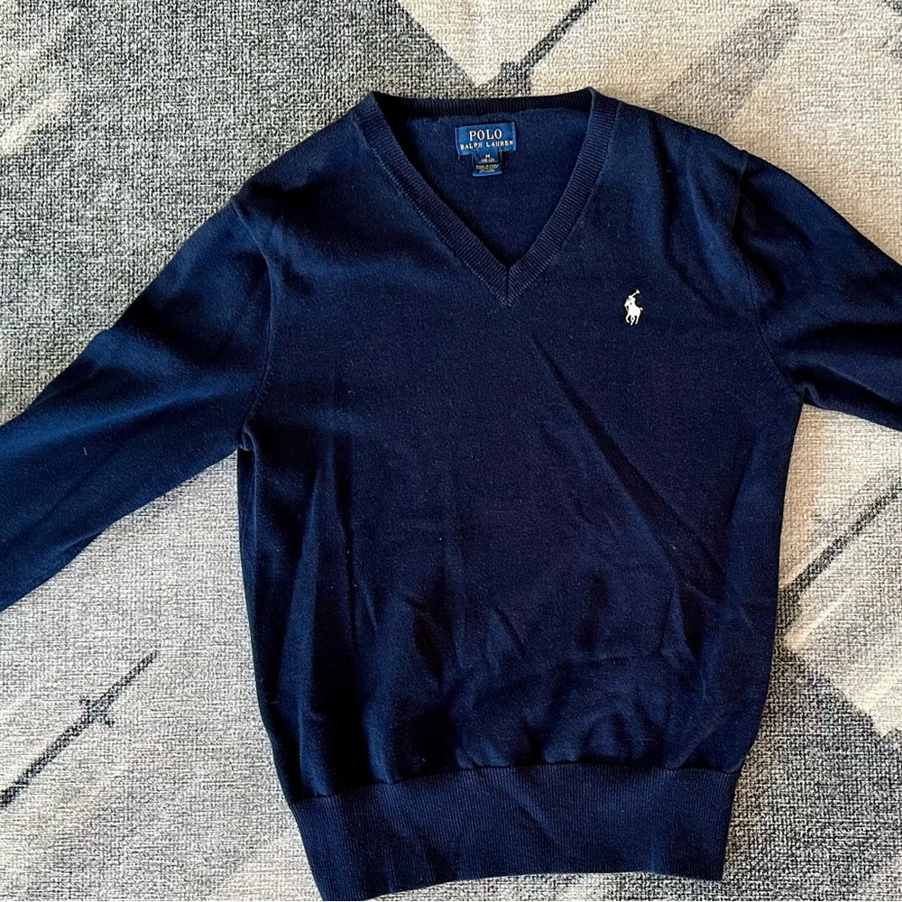 Boy’s Polo v-neck sweater